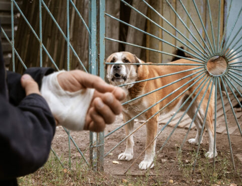 What to Do After a Dog Bite in New York - Person reviewing legal documents after a dog attack