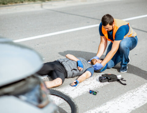 personal injury in Brooklyn NY pedestrian accident victim hit by car on New York street